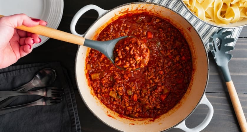 La ricetta del ragù di agnello